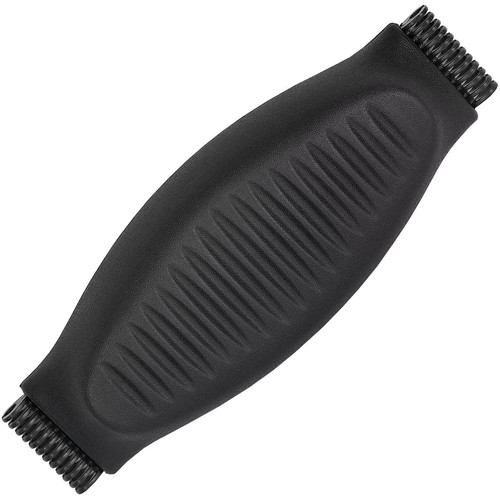 Black lumbar back - support, pad